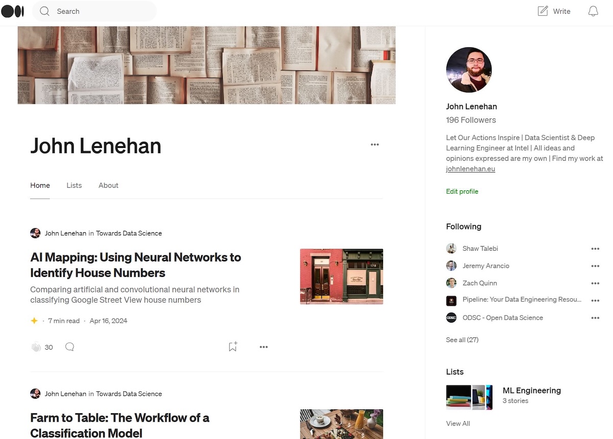 Writing for Towards Data Science